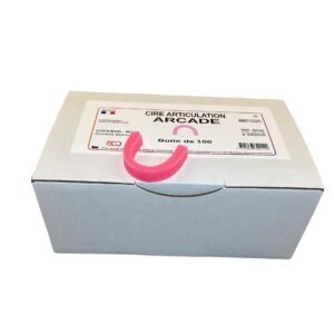 Pink Horseshoe Wax – 100 Pieces – JCOM Dental