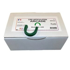 Green Horseshoe Wax – 100 Pieces – JCOM Dental
