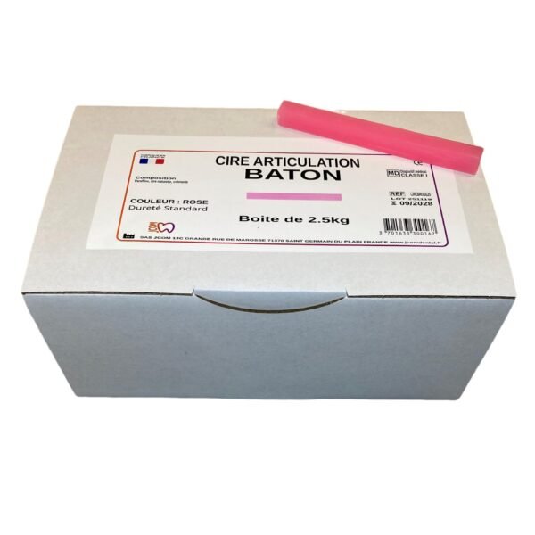 Pink Wax Sticks – 2.5 kg Box by JCOM Dental