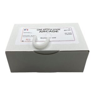 White Horseshoe Wax – 100 Pieces – JCOM Dental