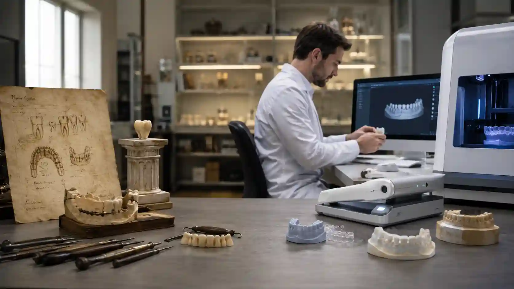 PROTHÈSE DENTAIRE — Des origines antiques à la révolution numérique, 15 000 ans d&rsquo;histoire au service du sourire
